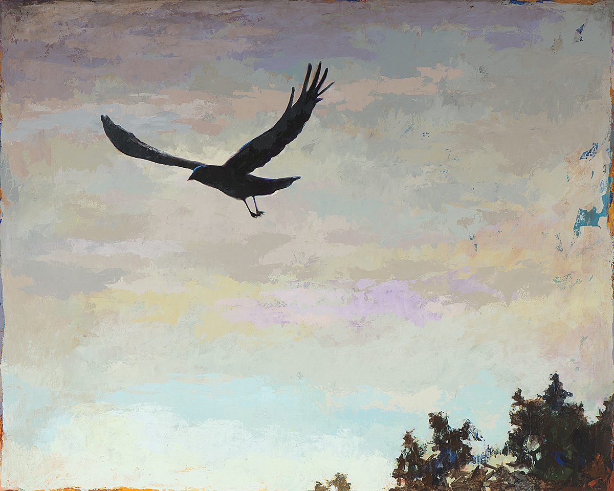 Biosphere 4 painting by Los Angeles artist David Palmer
