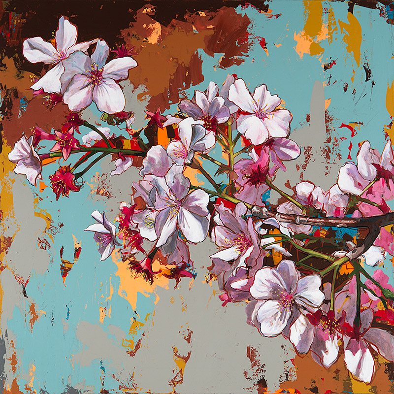 Biosphere 11 painting by Los Angeles artist David Palmer