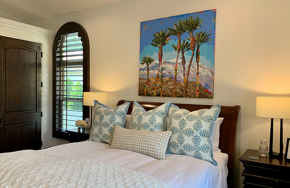 California Winter #4, painting by Los Angeles artist David Palmer, acrylic on canvas, art