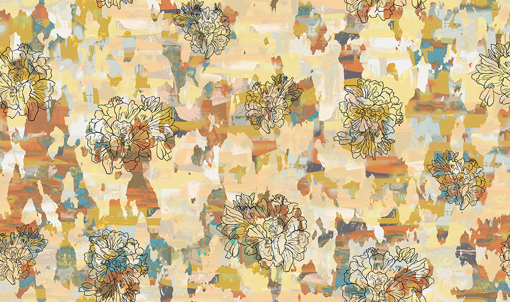 Biosphere 5 wallpaper by Los Angeles artist David Palmer for ROLLOUT
